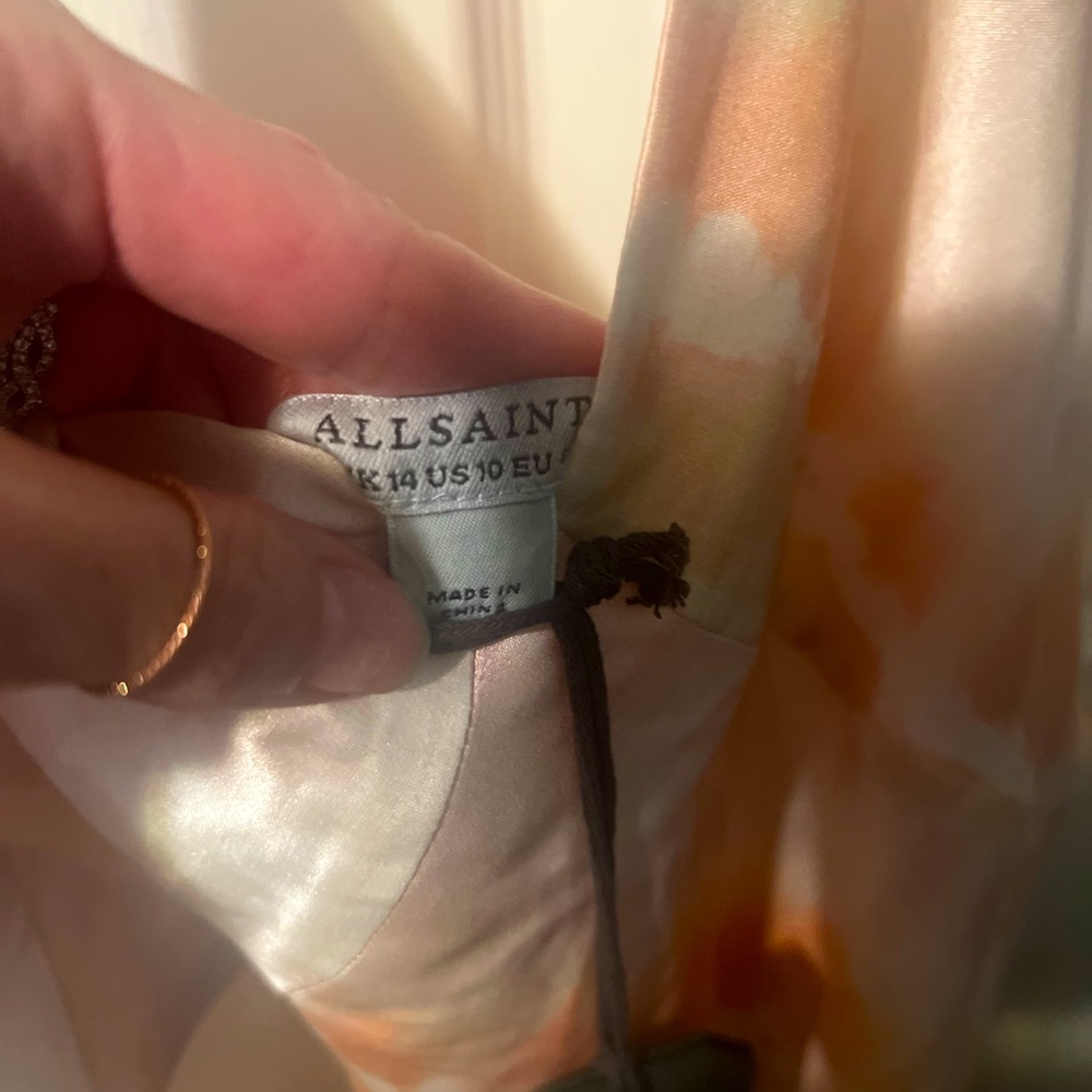 All Saints Melody Marea Tie Dye Midi Dress